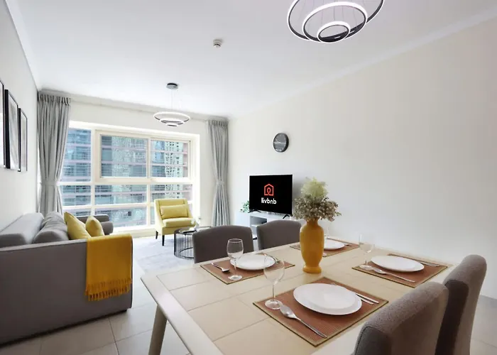 Livbnb-Stylish 1Br With Marina Views Close To The Beach