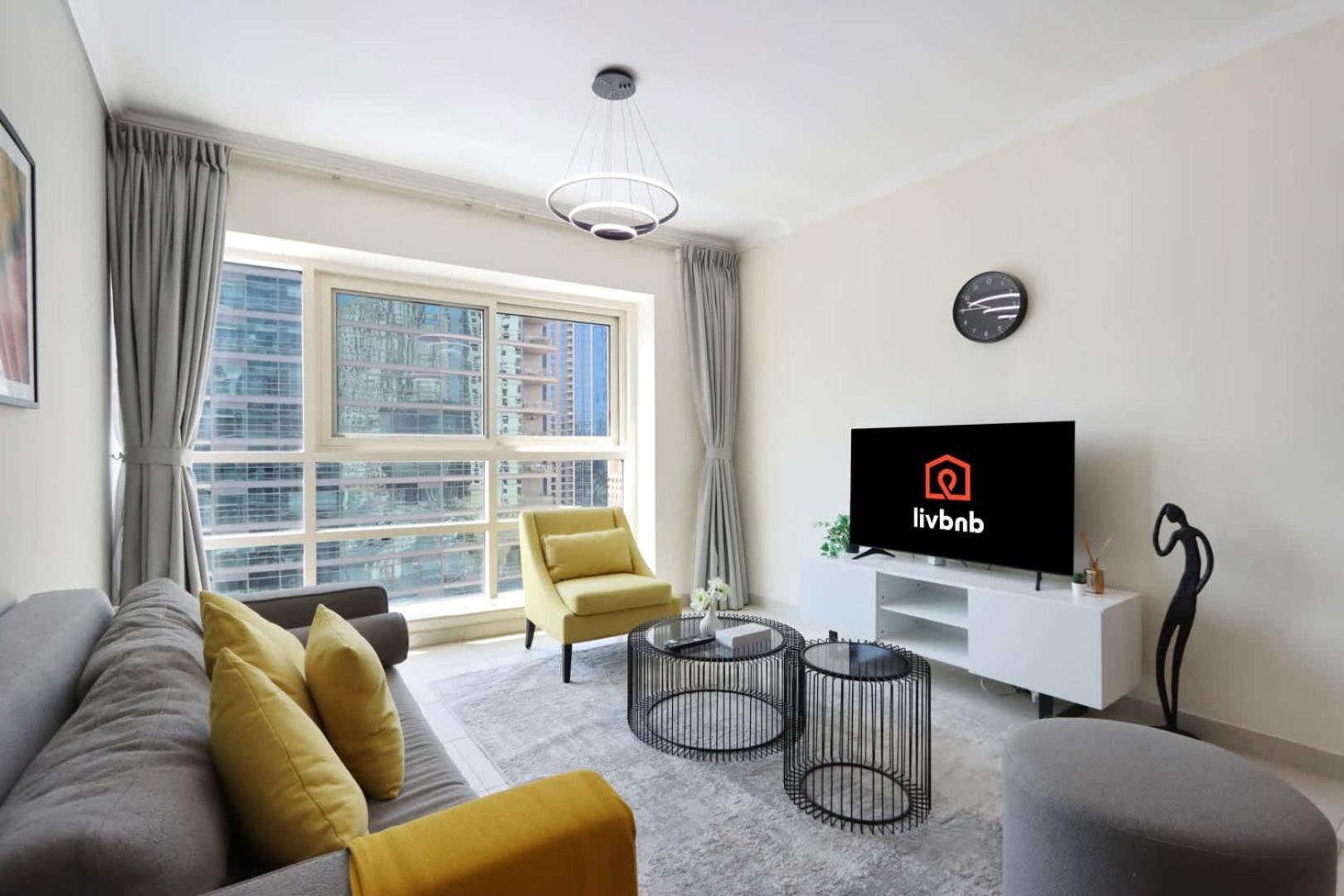 Livbnb-stylish 1br With Marina Views Close To The * Dubai