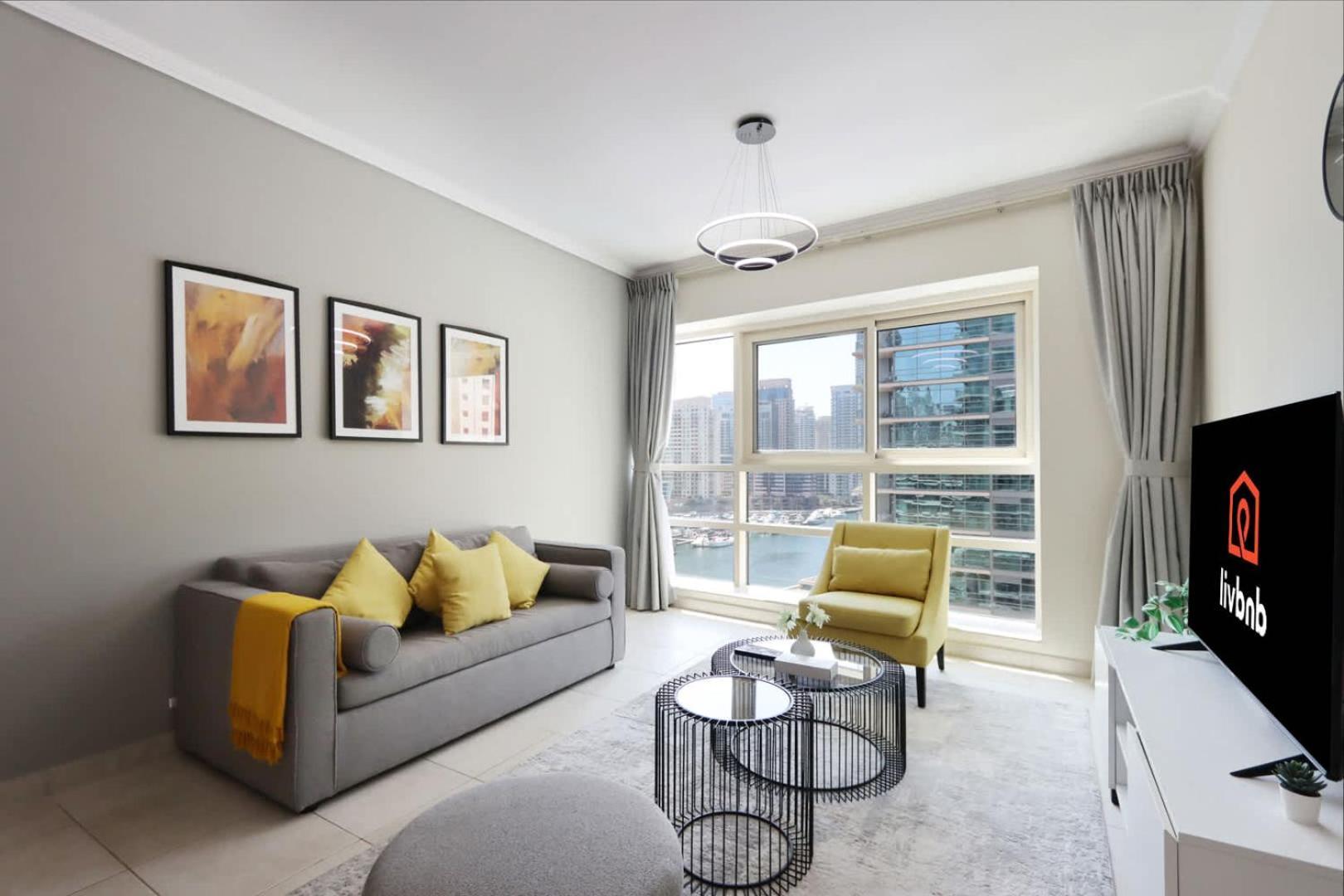Apartment Livbnb-stylish 1br With Marina Views Close To The Dubai